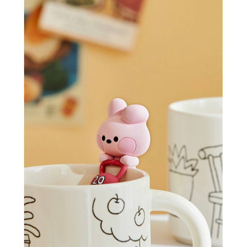 ORIGINAL BT21 COOKY MINI SILICONE FIGURE