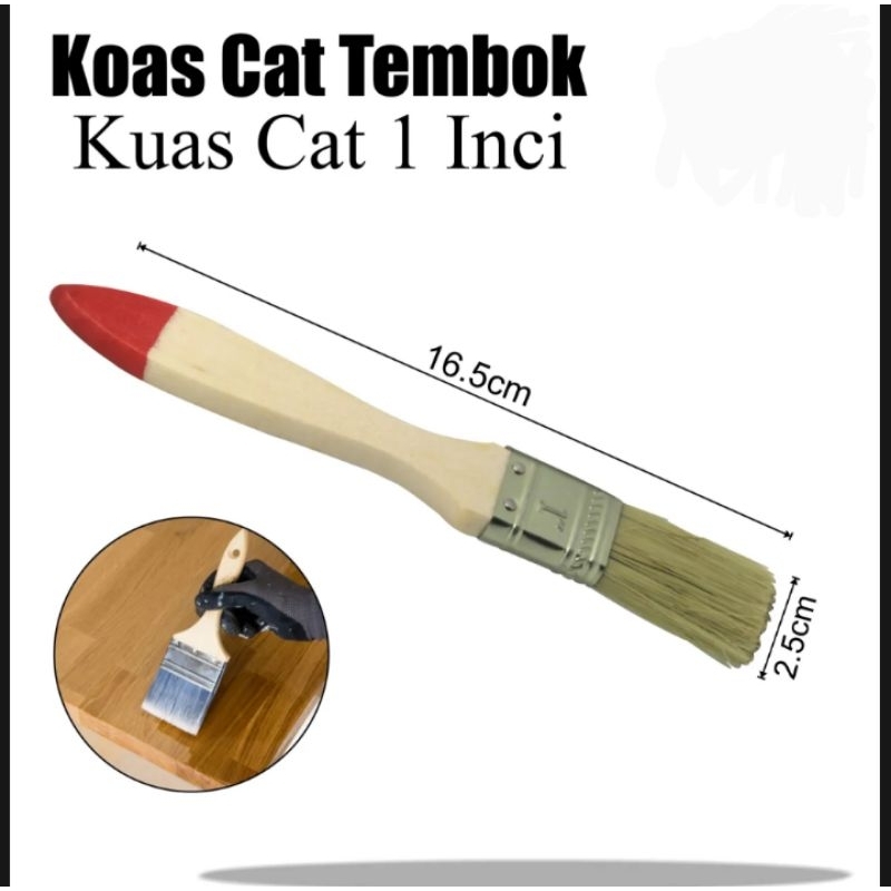

KUAS CAT 1INCI