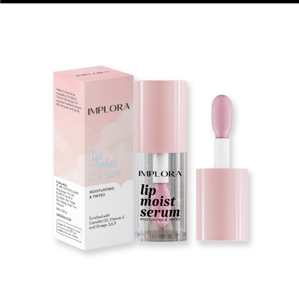 [Per Pc] Serum Pelembab Bibir IMPLORA Lip Moist Serum Original BPOM