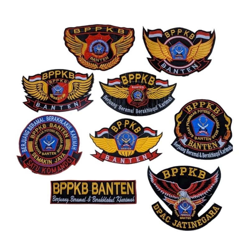 WINGS BPPKB LENGKAP buat di punggung/belakang
