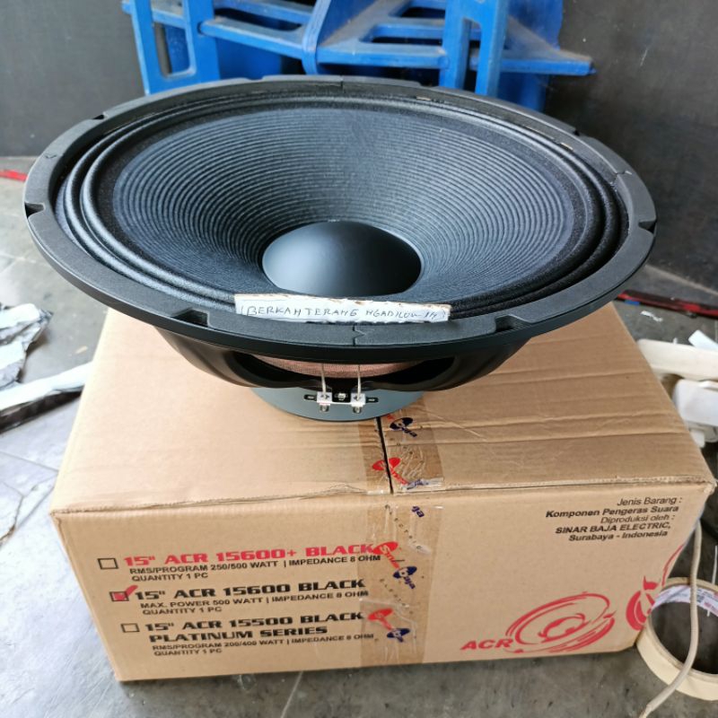SPEAKER ACR 15600 BLECK PLUS