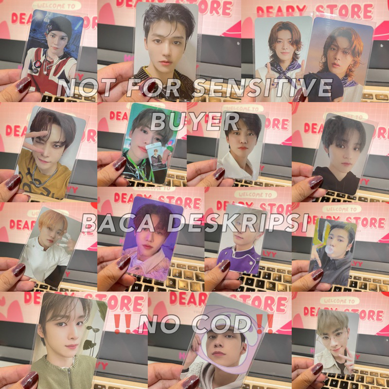 [READY SLIGHT] OFFICIAL PC NCT TAEYONG JAEMIN YUTA DOYOUNG CHENLE RENJUN SUNGCHAN XIAOJUN HENDERY (S