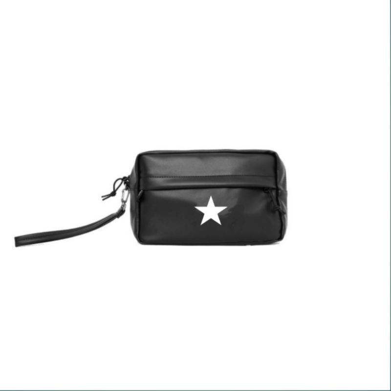 Warstudio - Pouch Bag Black Logo Star