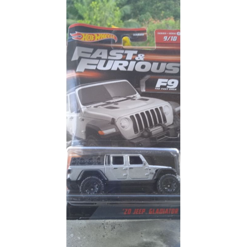 Hotwheels Jeep Gladiator Fast Furious Series