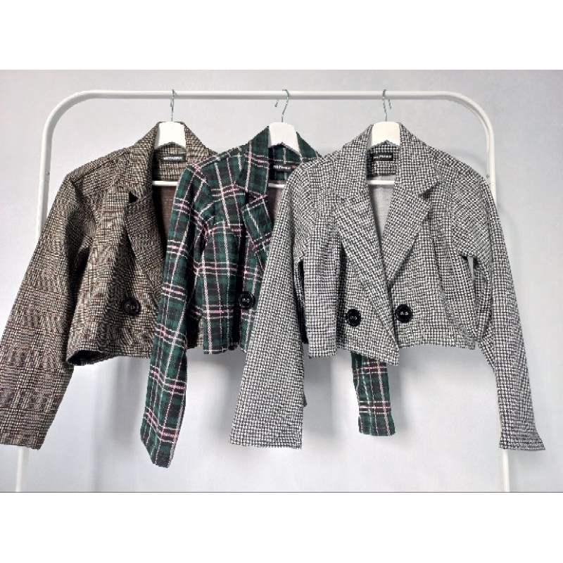 Blazer Crop/Crop blazer/blazer wanita/Fahira blazer
