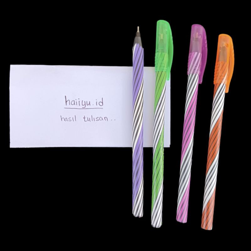 

pulpen ulir bolpoin bolpen hitam