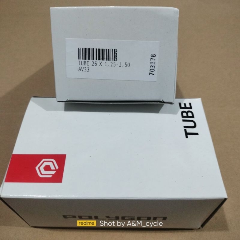 Ban dalam sepeda Polygon monarch 26×1.25-1.50 AV33 pentil motor