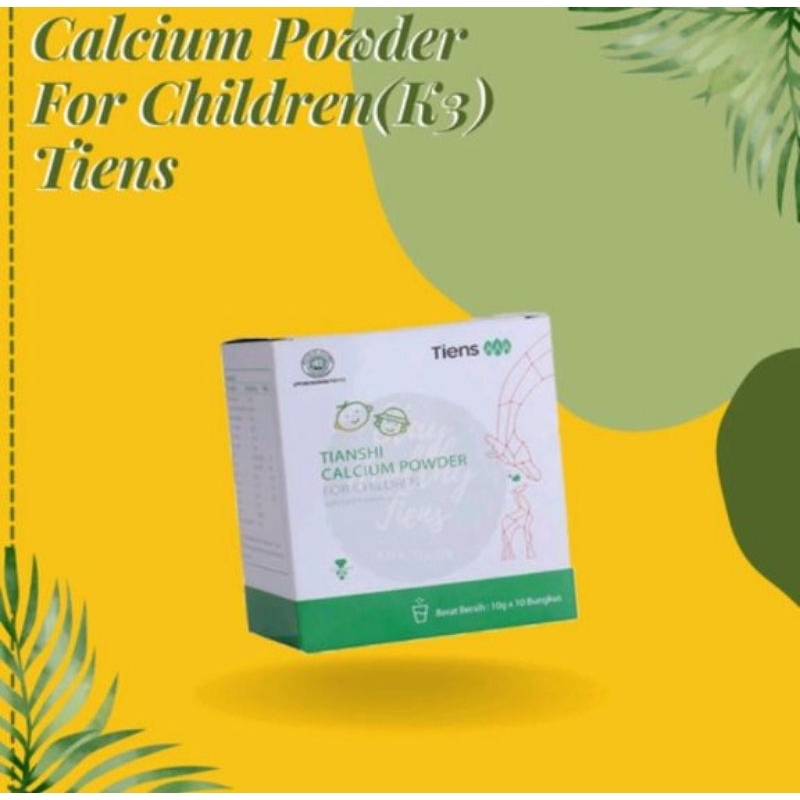 SUSU KALSIUM ANAK TIENSHI CALCIUM FOR CHILDREN/OBAT PENINGGI ANAK ISI 10