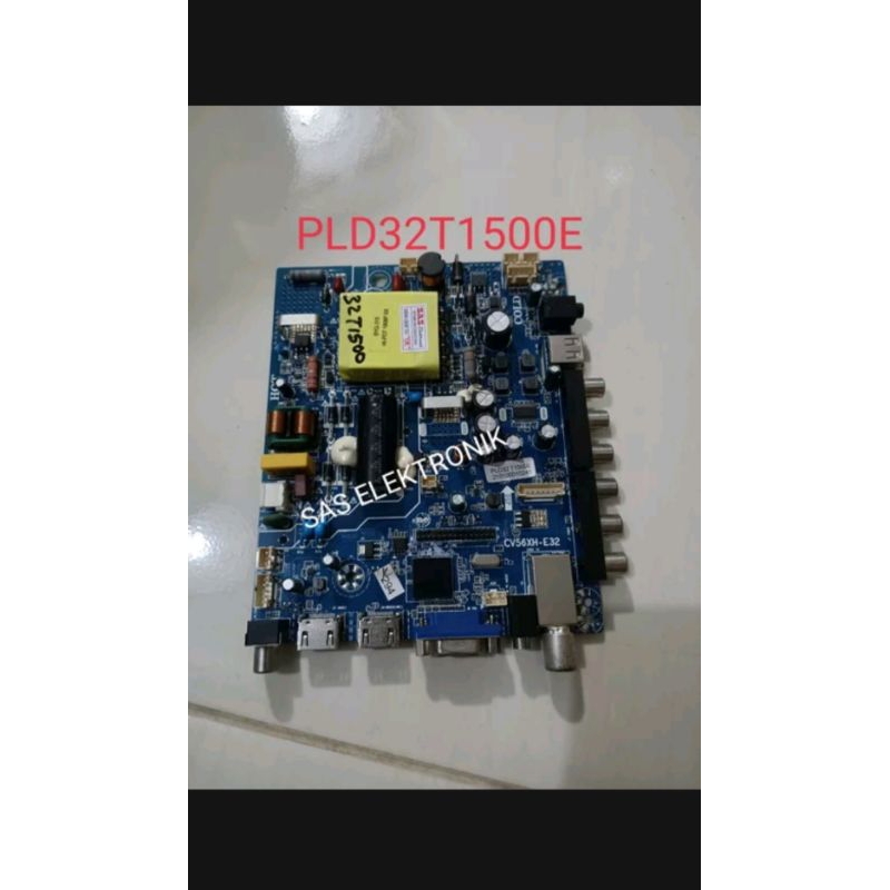 MB MOTHERBOARD MAINBOARD MESIN TV LED POLYTRON 32 PLD32T1500E PLD-32T1500E PLD-32T1500