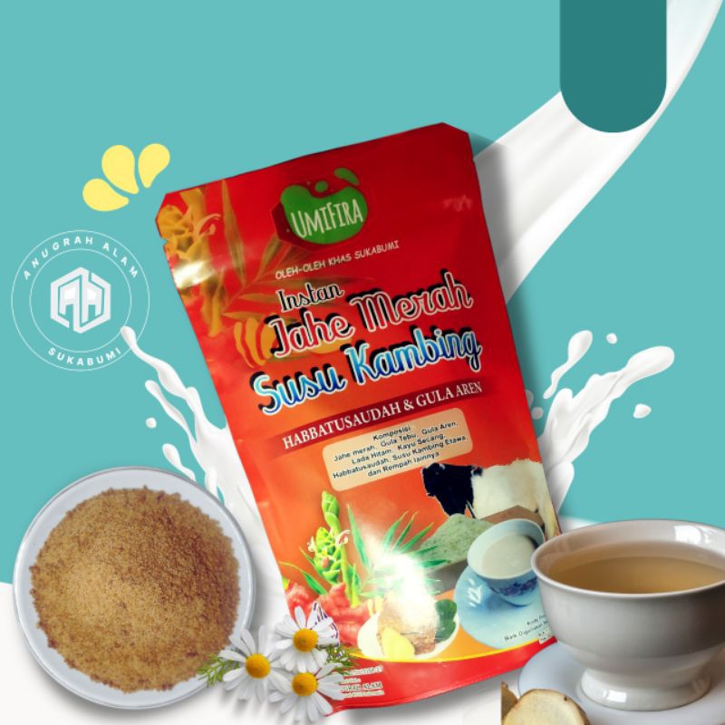 

UMIFIRA Jahe merah susu kambing gula aren gula semut lada hitam habbatusaudah khas kota sukabumi promo
