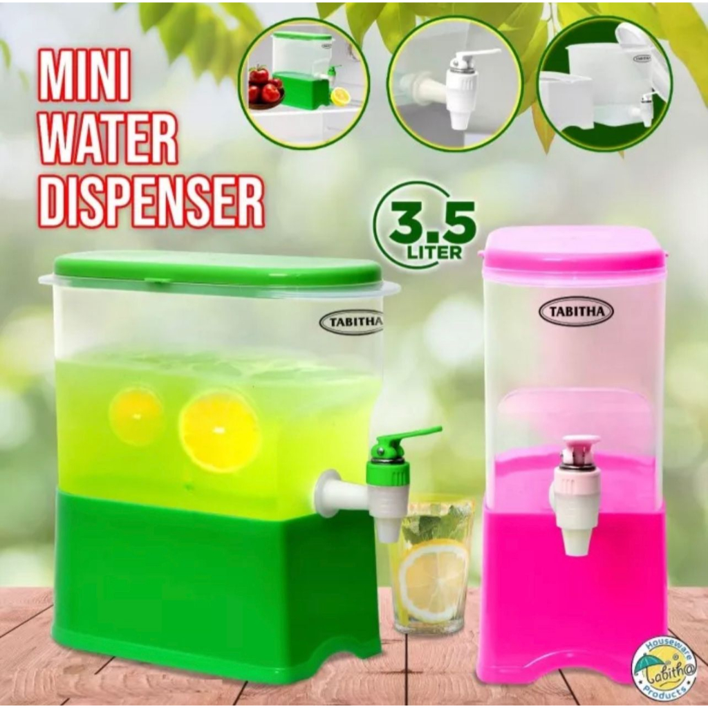 DISPENSER KULKAS 3,5L MINI WATER DISPENSER TABITHA DISPENSER AIR PANAS DAN DINGIN FBL