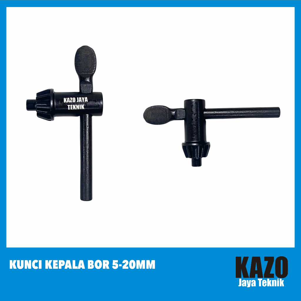 Kunci Kepala Bor 5-20mm / Kunci Bor Hitam