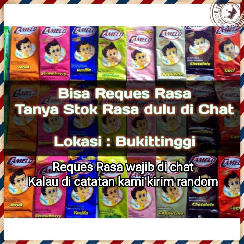 

Bubuk Es Cream Camelo Rasa Enak 20 Renteng