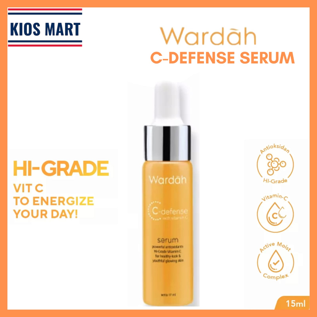 Wardah C-Defense Serum 17ml | Serum Wajah