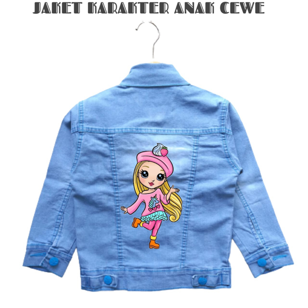 JAKET SABLON ANAK UNISEX 1-6 TAHUN
