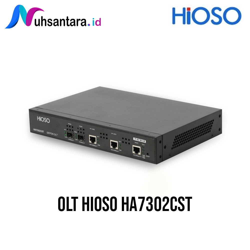 OLT HIOSO EPON HIOSO HA7302CST 2PON OLT EPON