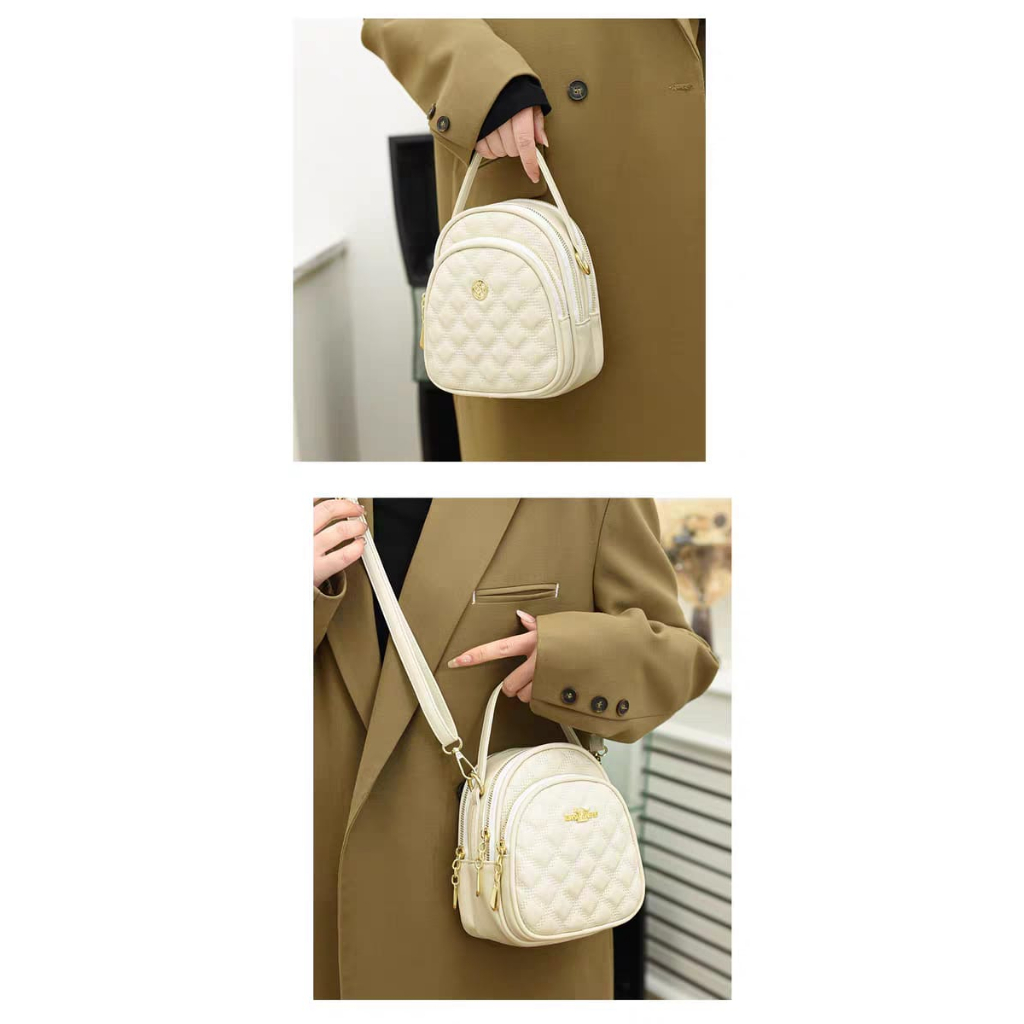 (PINK_IMP) New Import Tas fashion Wanita. Ready 3 Model Gesper . Simple Buat Tempat HP . Premium