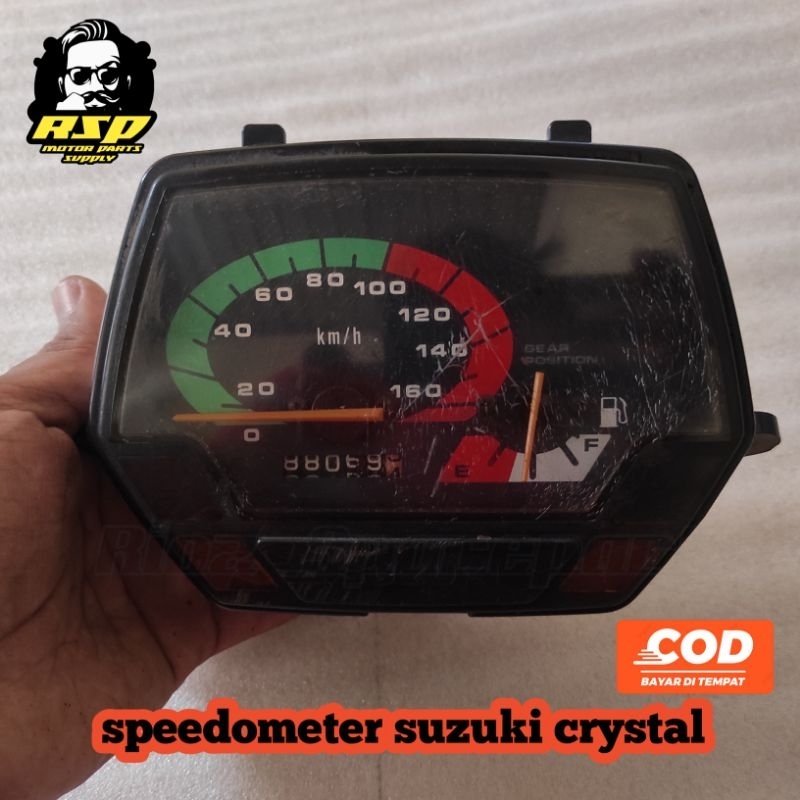 speedometer spedometer spidometer suzuki crystal kristal ORIGINAL