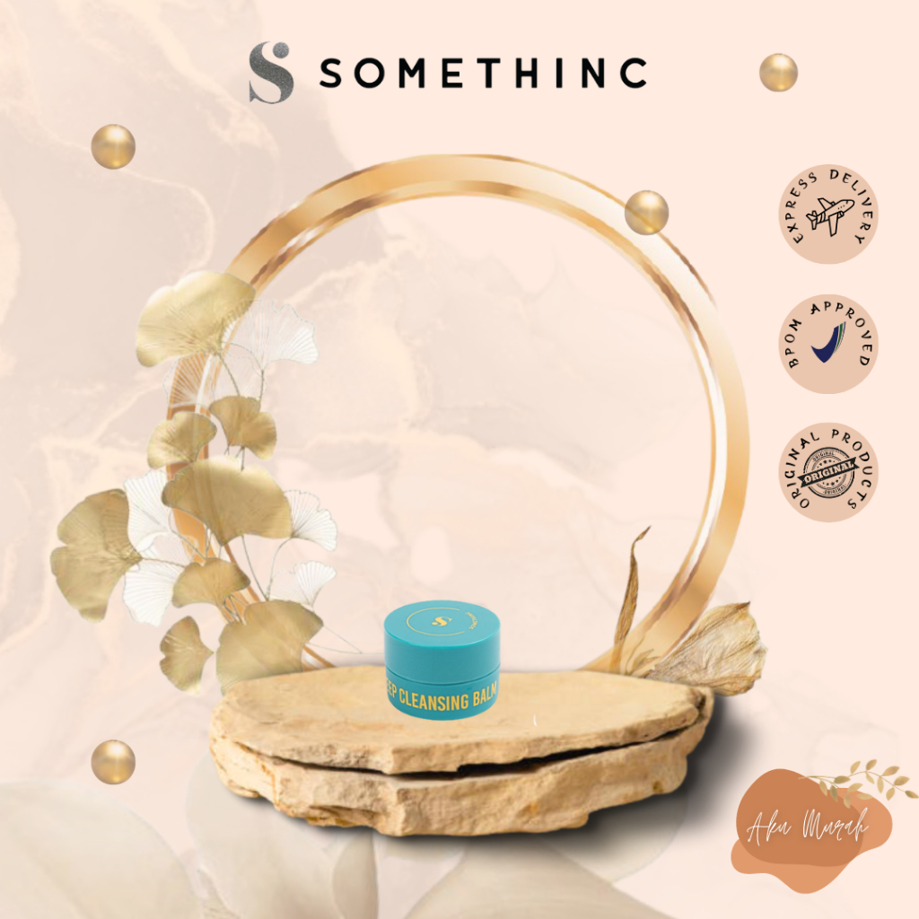 ✨ AKU MURAH ✨ SOMETHINC OMEGA BUTTER DEEP CLEANSING BALM - 5GR