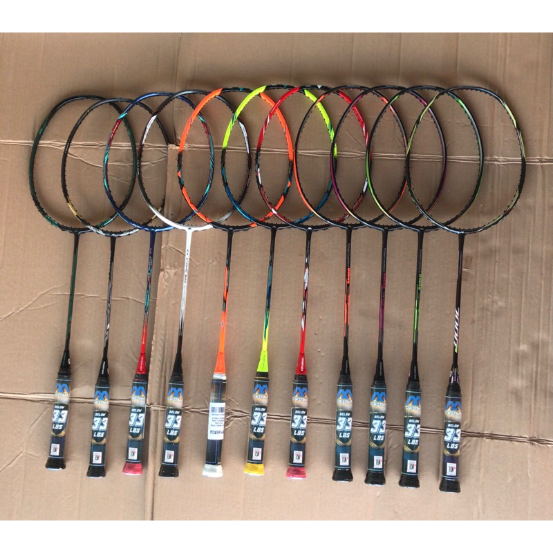 RAKET POWERMAX MAX FORCE 800 iii, M99 ii, EVO 10 ii, AIR STREAM, THUNDER, SPITFIRE, TECTONIC 10 WOVE