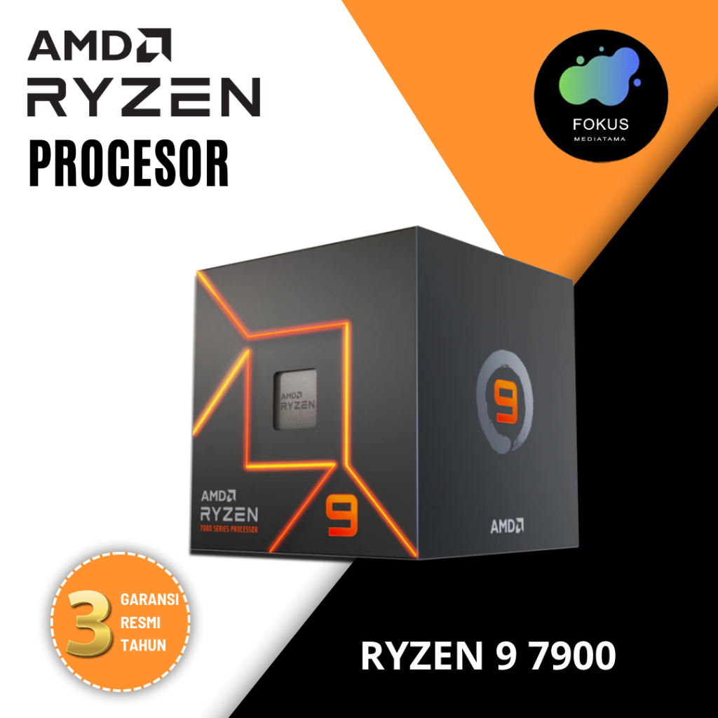 AMD RYZEN 9 7900 BOX (Socket AM5)