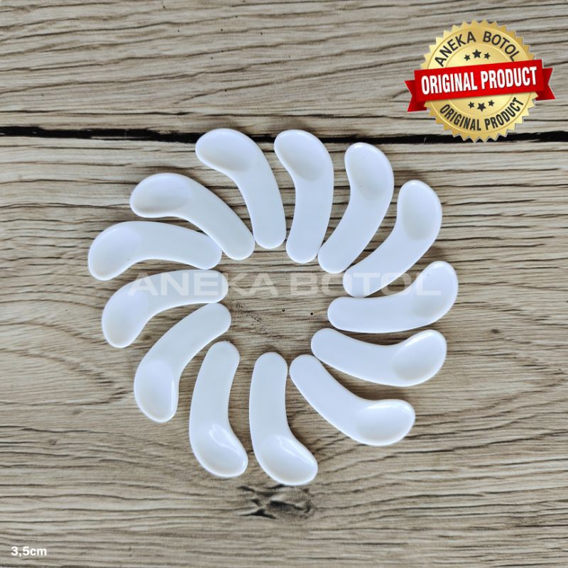 SM03 SPATULA SENDOK MINI PENGADUK MASKER CREAM GLOWING WARNA ORIGINAL MURAH