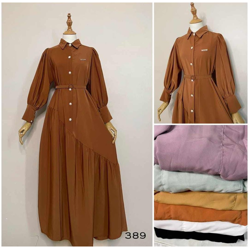 Gamis Jadore Terbaru / Gamis polos jadore