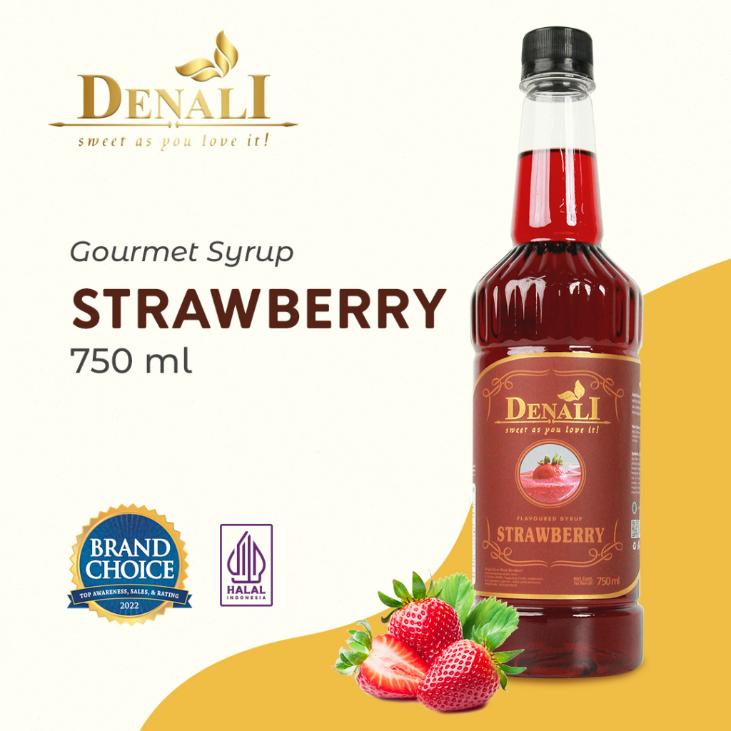 

Denali Gourmet Syrup - Strawberry