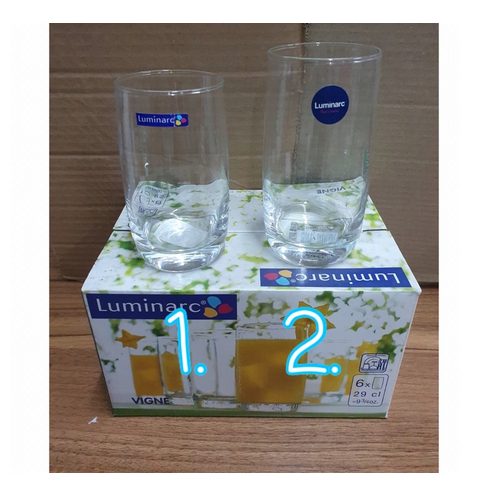 Gelas Vigne / gelas minum Luminarc