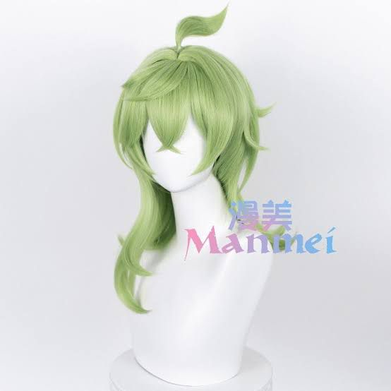READY Wig Cosplay Collei Genshin Impact Manmei