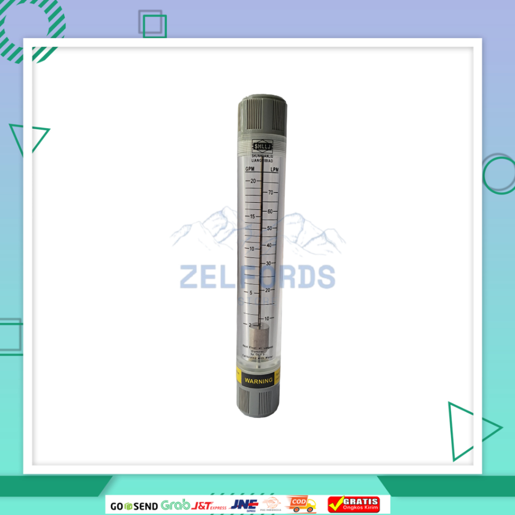 Rotameter LZM-15G / Flowmeter LZM-15G - 0,5 inch