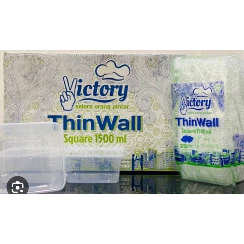 Thinwall 1000ml sq 1500sq victory
