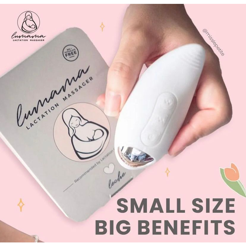 Lumama Lactation Massager - GARANSI RESMI 1 TAHUN / alat pijat payudara / melancarkan asi / menghilangkan nyeri payudara / portable / travel size/ kinmade / compact size/ mango shape/ pompa asi /perlengkapan menyusui/ alat pereda mastitis