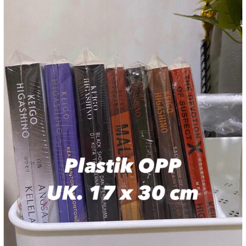 

PLASTIK OPP Untuk sampul buku