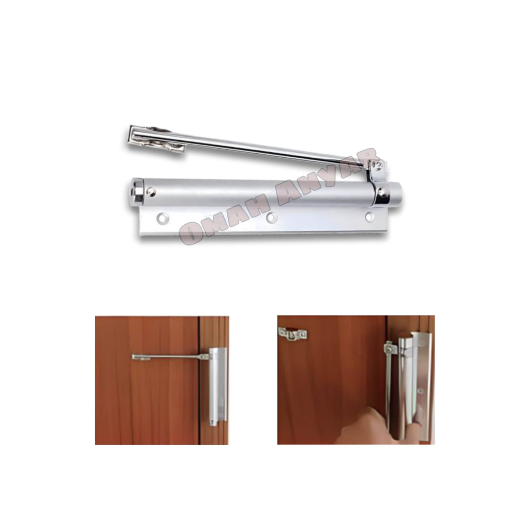 Engsel Pintu Per Koboi Stang Door Closer SS Stainless Steel Kaje