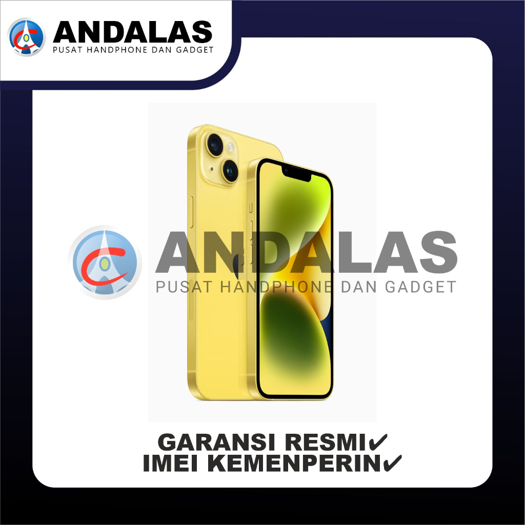 IPHONE 14 PLUS 6.7 INCH GARANSI RESMI INDONESIA