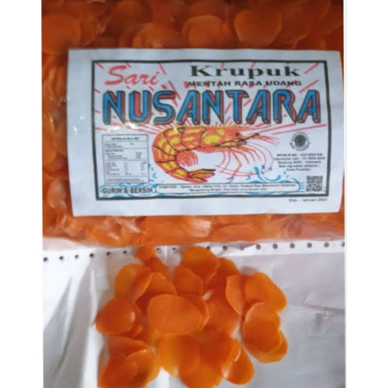 

krupuk Nusantara oren 1kg