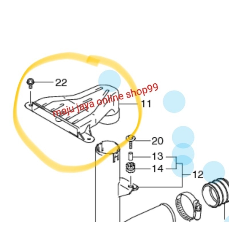 PIPA SUCTION FILTER HAWA APV APV ARENA ASLI