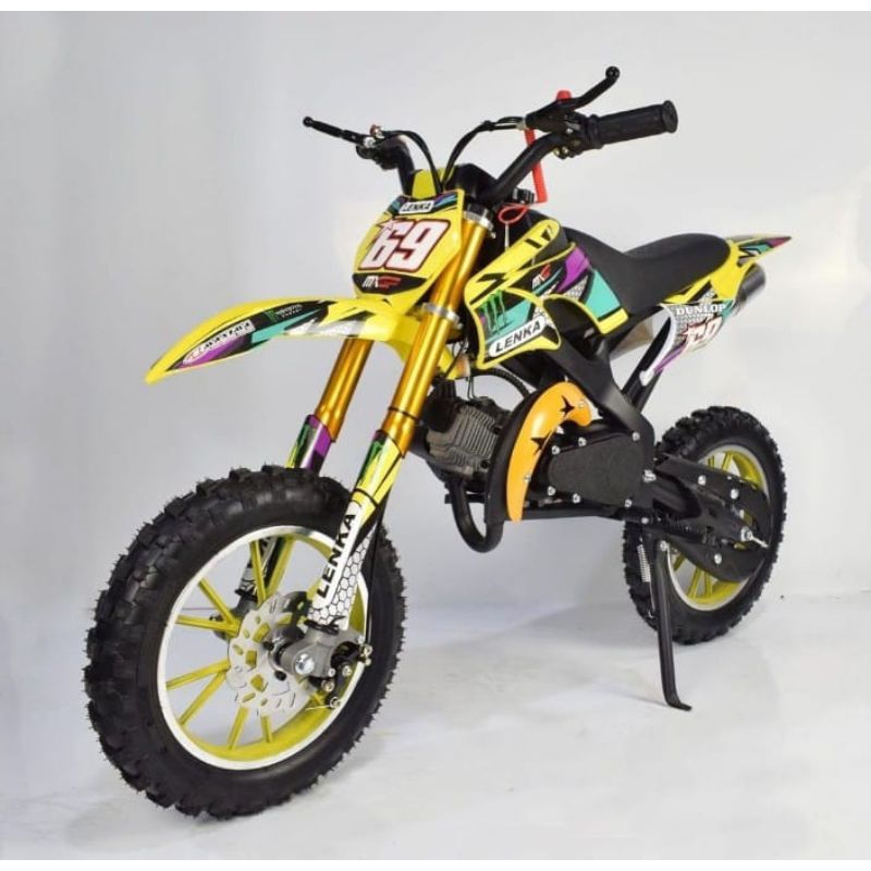 Motor-Mini-Trail-Anak-Lenka-50cc-2tak-Pullstater