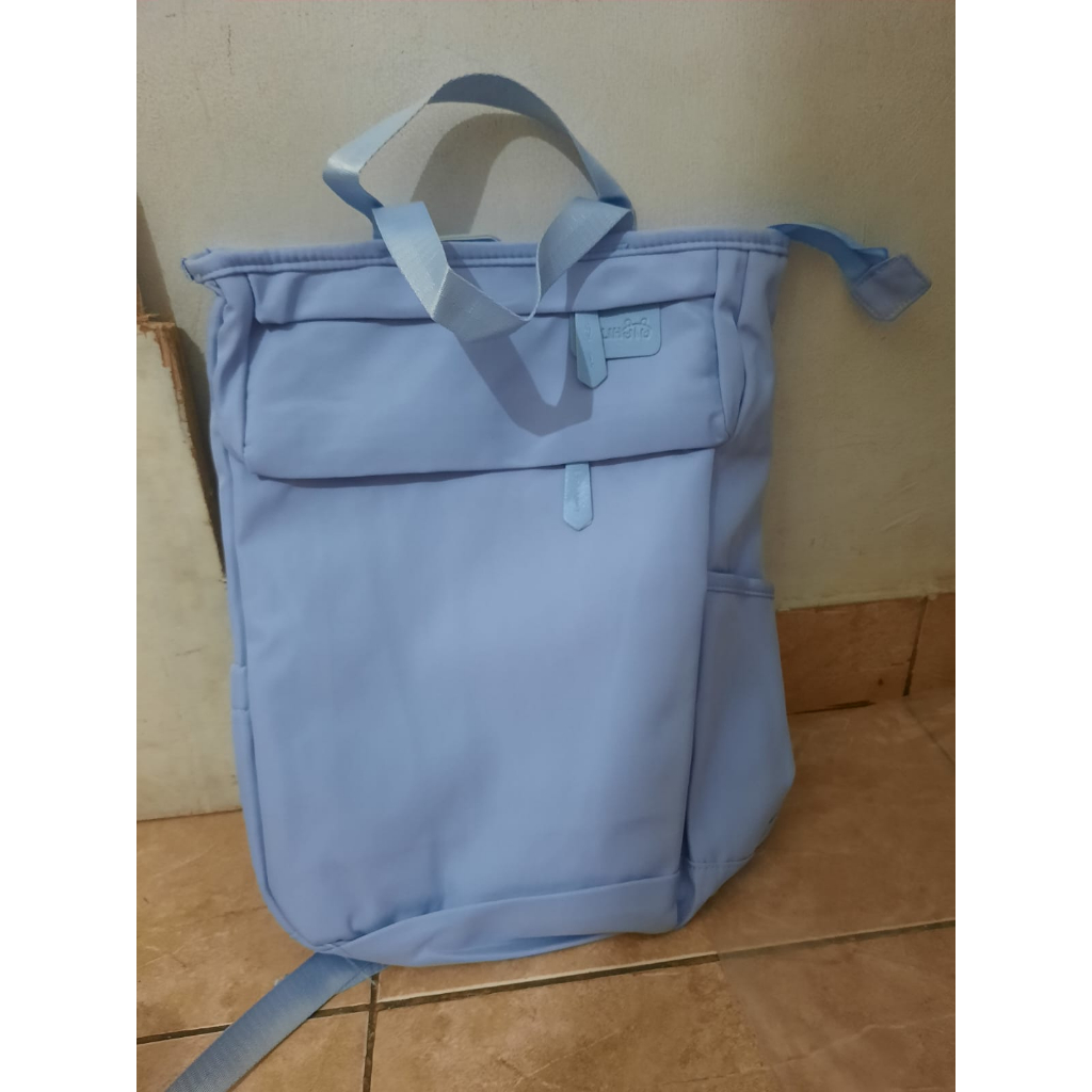 Tas Laptop Backpack Large Compartement 14 - 15.6 inch blue SALE SISA STOK