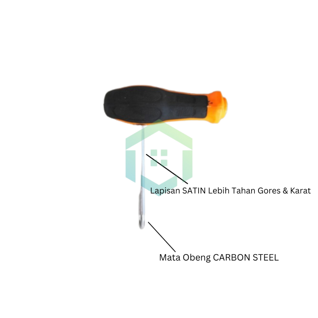 OBENG BOLAK BALIK MAGNET ORANGE