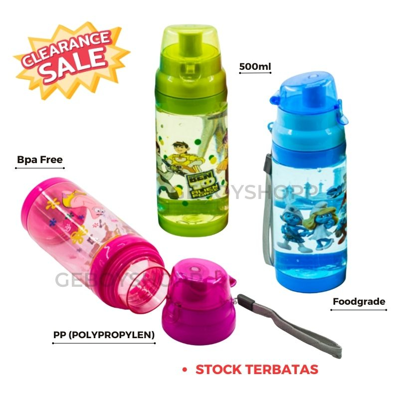 [CLEARANCE SALE] Botol Minum / Tempat Minum / Botol Air Minum DNG Student Cup 500ml Foodgrade