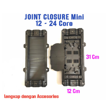 ☎ Joint Closure Mini Fiber Optic 12 - 24 Core ☏