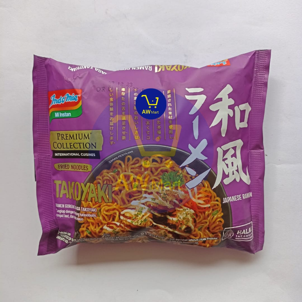 INDOMIE PREMIUM COLLECTION 91G – INDOMIE JAPANESE RAMEN 91G