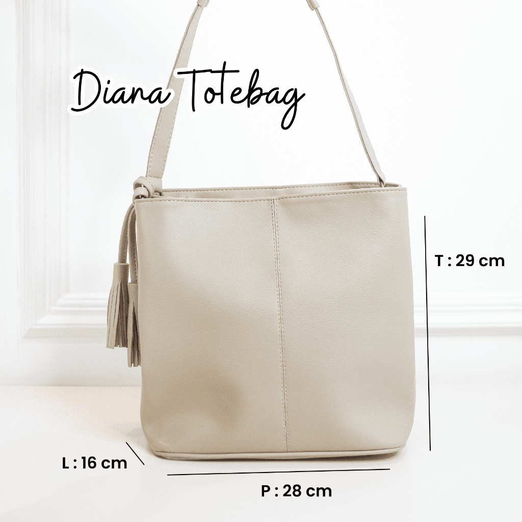 Diana Totebag - Tweelyforbag - Tas Selempang Wanita - Tas Wanita