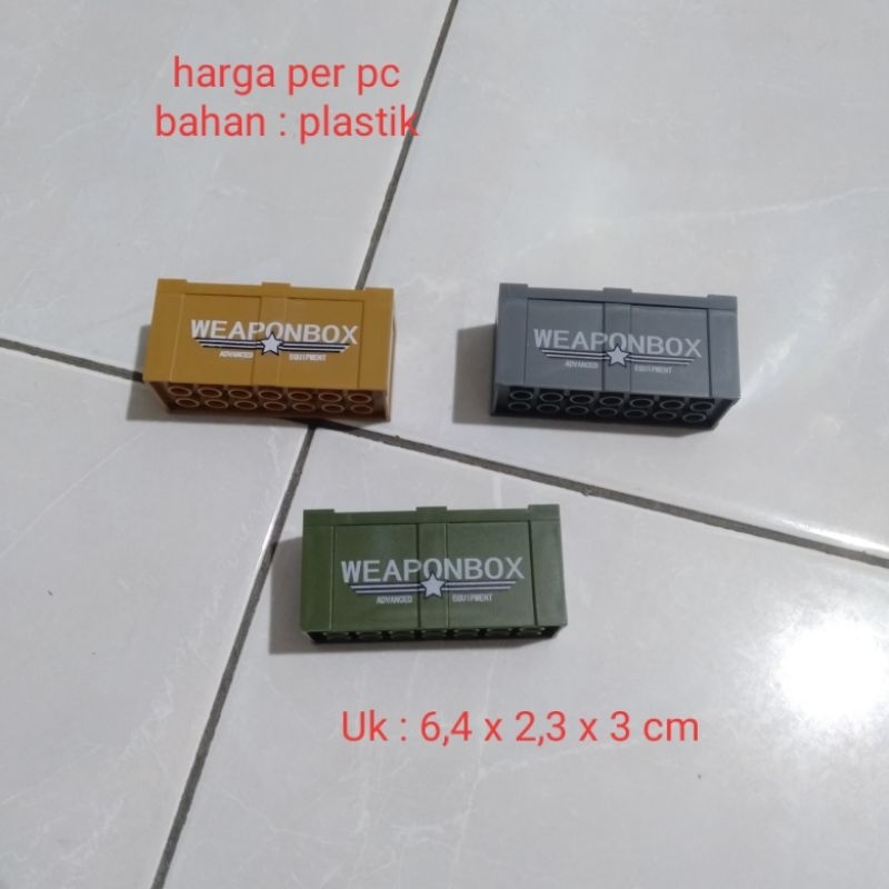 Miniatur Kotak Senjata Miniatur Weapon Box