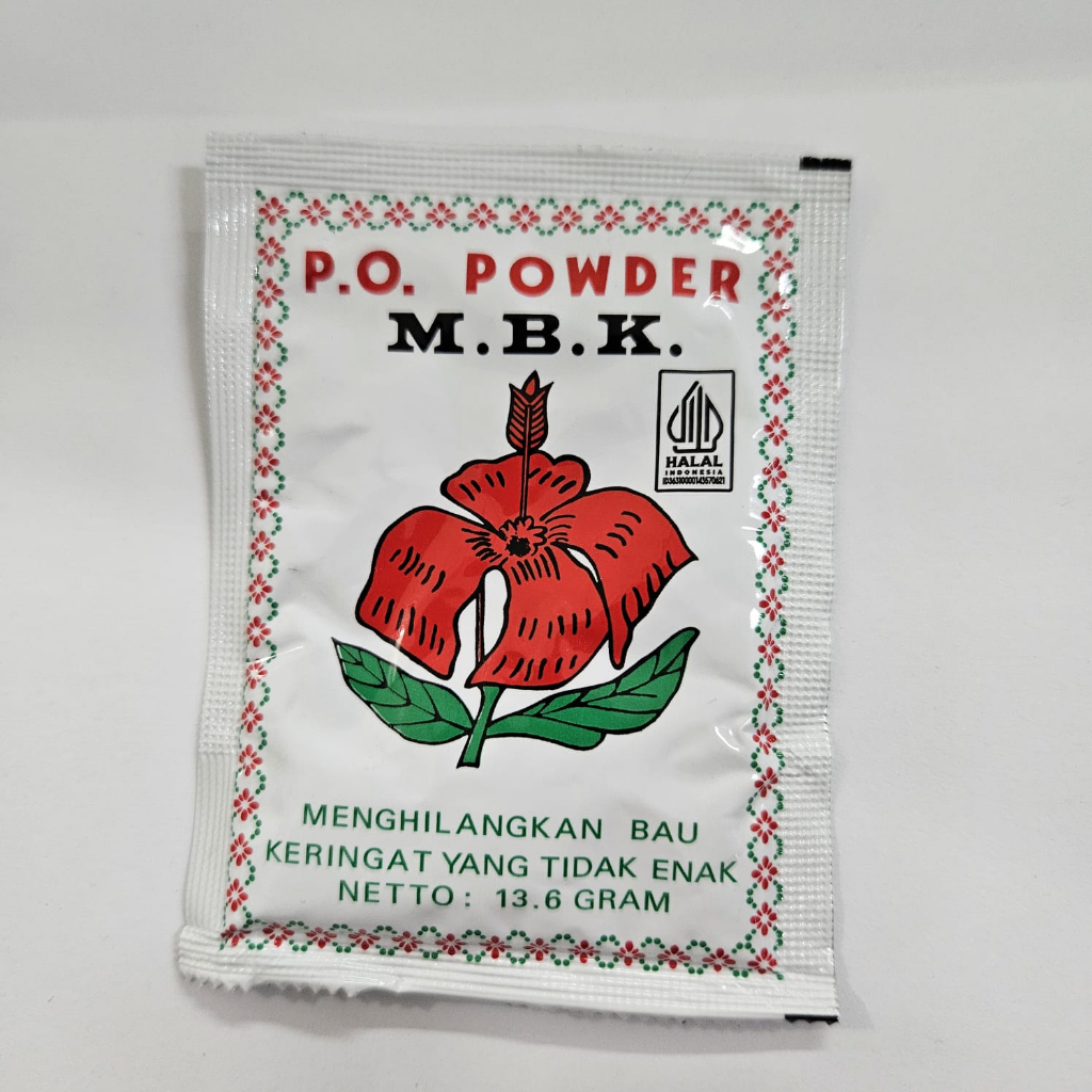 MBK Bedak Deodorant Biang Keringat 13.6 gram SIlver Putih