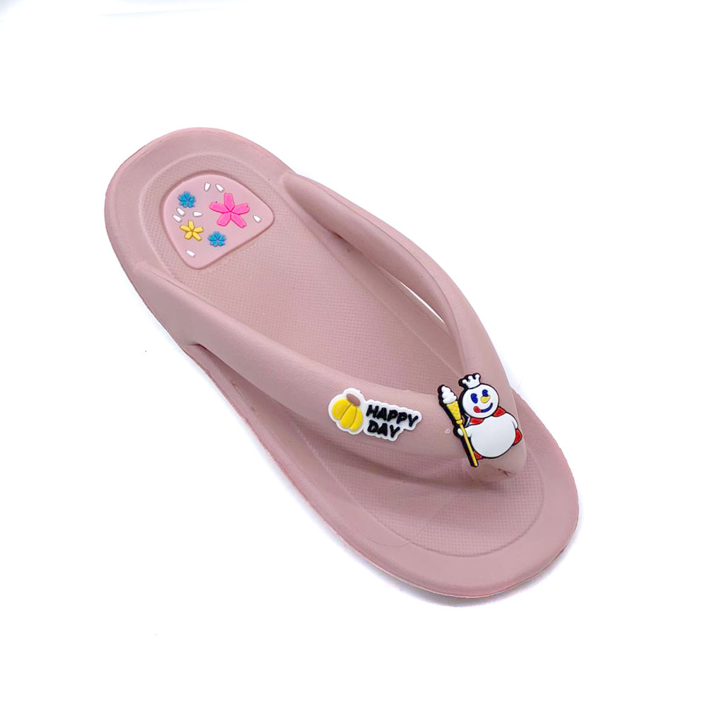 SANDAL Jepit sandal wanita bahan EVA/Karet anti licin terbaru termurah kekinian unik lucu simple