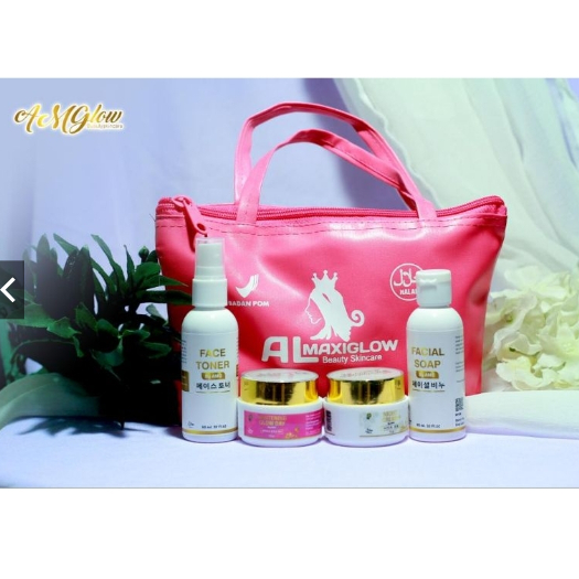 CREAM ALMAXI GLOW SKINCARE AL MAXIGLOW LEVEL 1/ LEVEL 2 AL MAXI