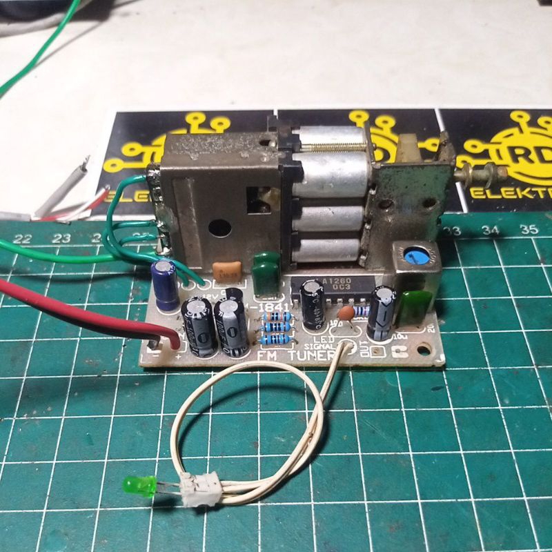 kit tuner fm radio cuner mono gm1841